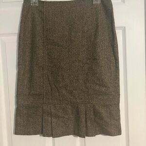 Harold's Classic Brown Pencil Skirt